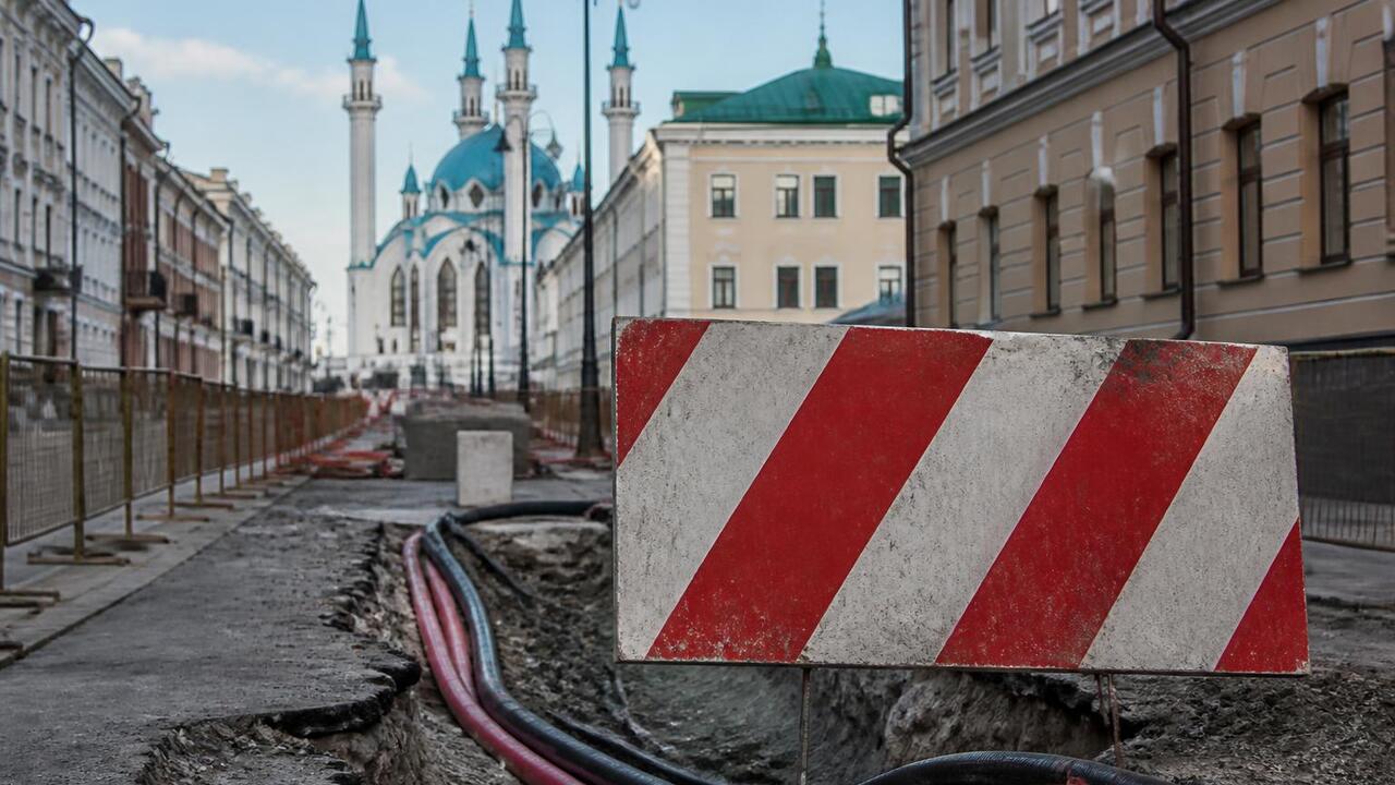 В Казани почти на месяц перекроют участок улицы Тихомирнова В Казани с 22 июля по 16 августа перекроют учас...