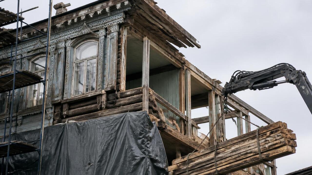 Мергасовский дом в Казани полностью разберут дл...