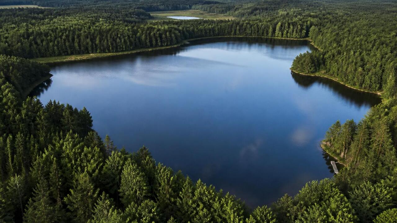 В Нижнекамском районе Татарстана озеро Каракуль...