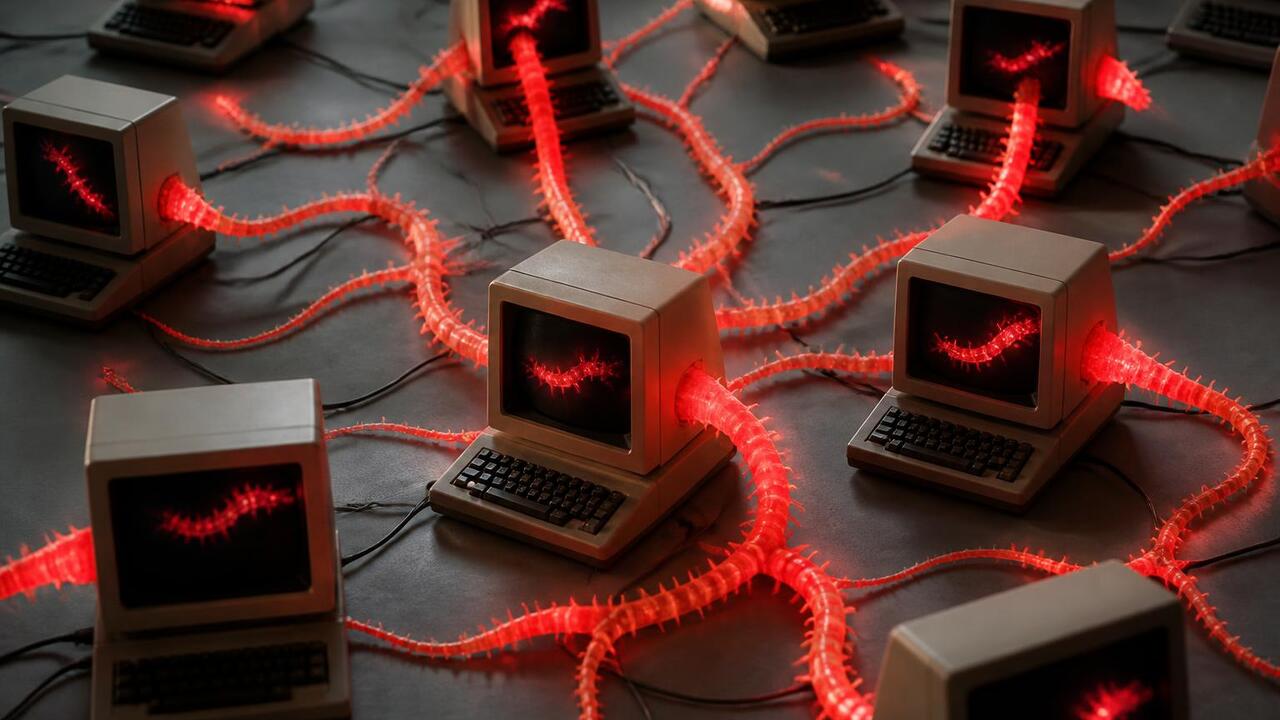 Первый интернет-червь: как эксперимент Морриса обрушил сеть История создания первого компьютерного червя Ро...