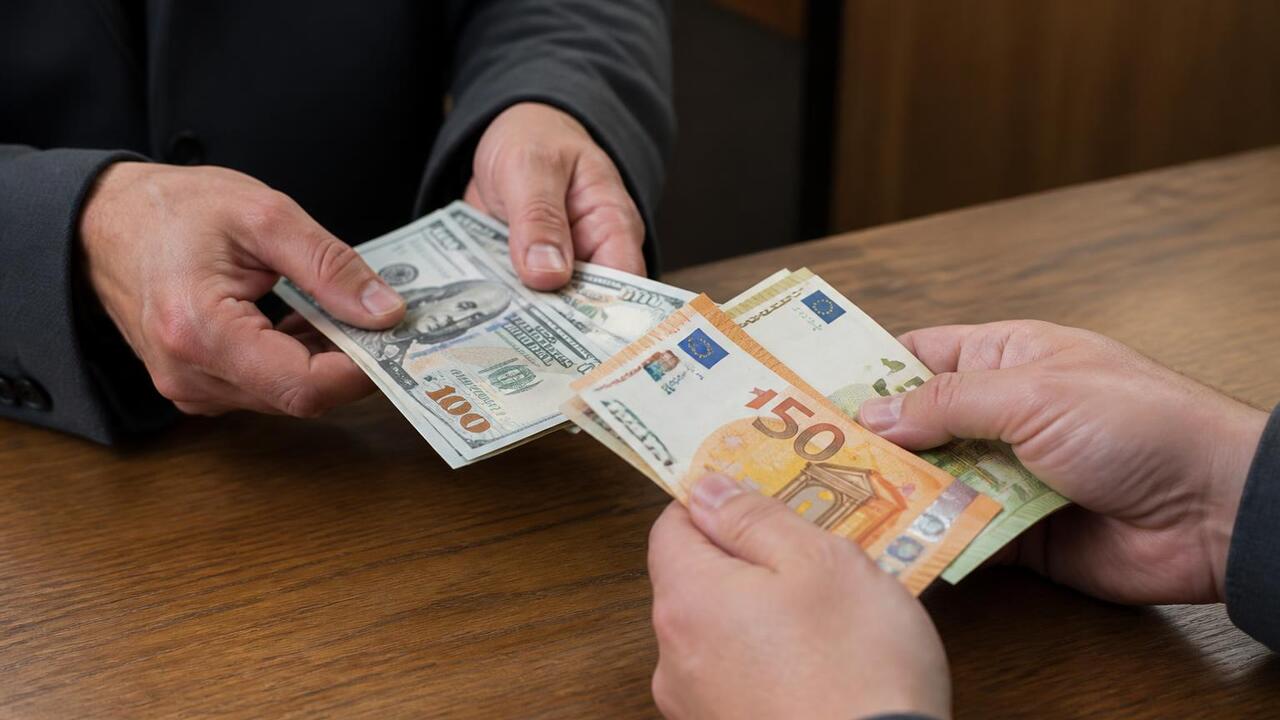Россияне в июле чаще продавали доллары и евро, ...