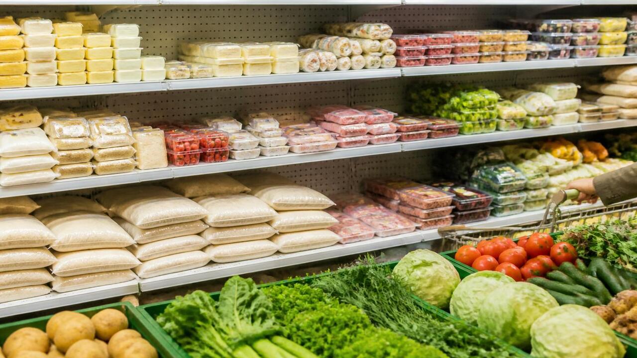 За год социально значимые продукты в РФ подешевели на 7,2% В июле 2026 года минимальная стоимость социальн...