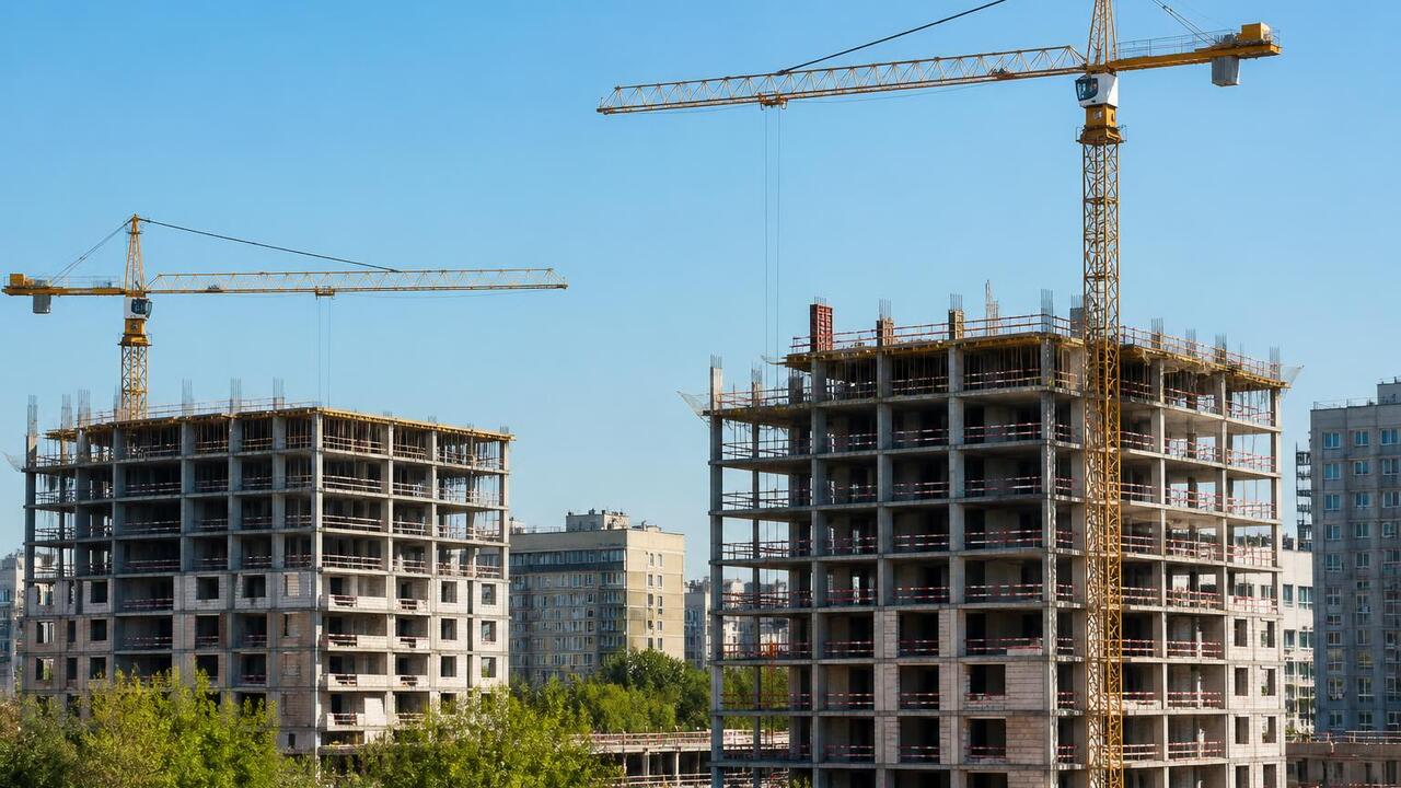 Годовая программа жилищного строительства в Татарстане выполнена на 90% В Татарстане введено 90% жилья от годового план...