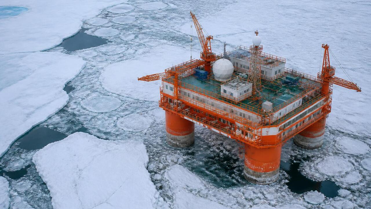Платформа «Северный полюс» вернулась в Петербург и готовится к походу 2027 года Ледостойкая платформа «Северный полюс» вернулас...