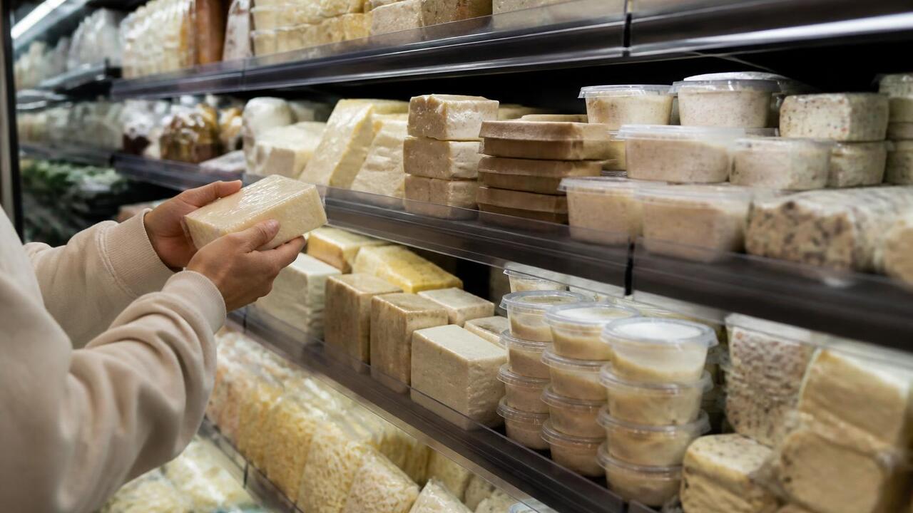 Выпуск сырных продуктов с ЗМЖ снизился на 22,2% за семь месяцев Производство сырных продуктов с заменителями мо...