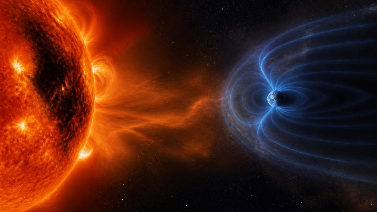 Корональная дыра не вызвала магнитную бурю на Земле Корональная дыра не вызвала магнитную бурю на З...