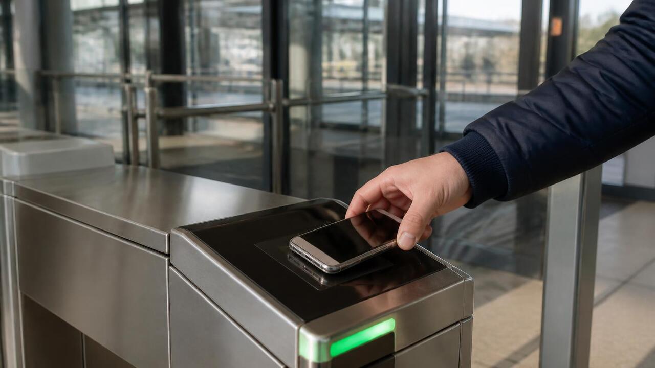 Пассажиры электричек Петербурга смогут проходить турникеты по NFC Пассажиры пригородных поездов Санкт-Петербурга ...