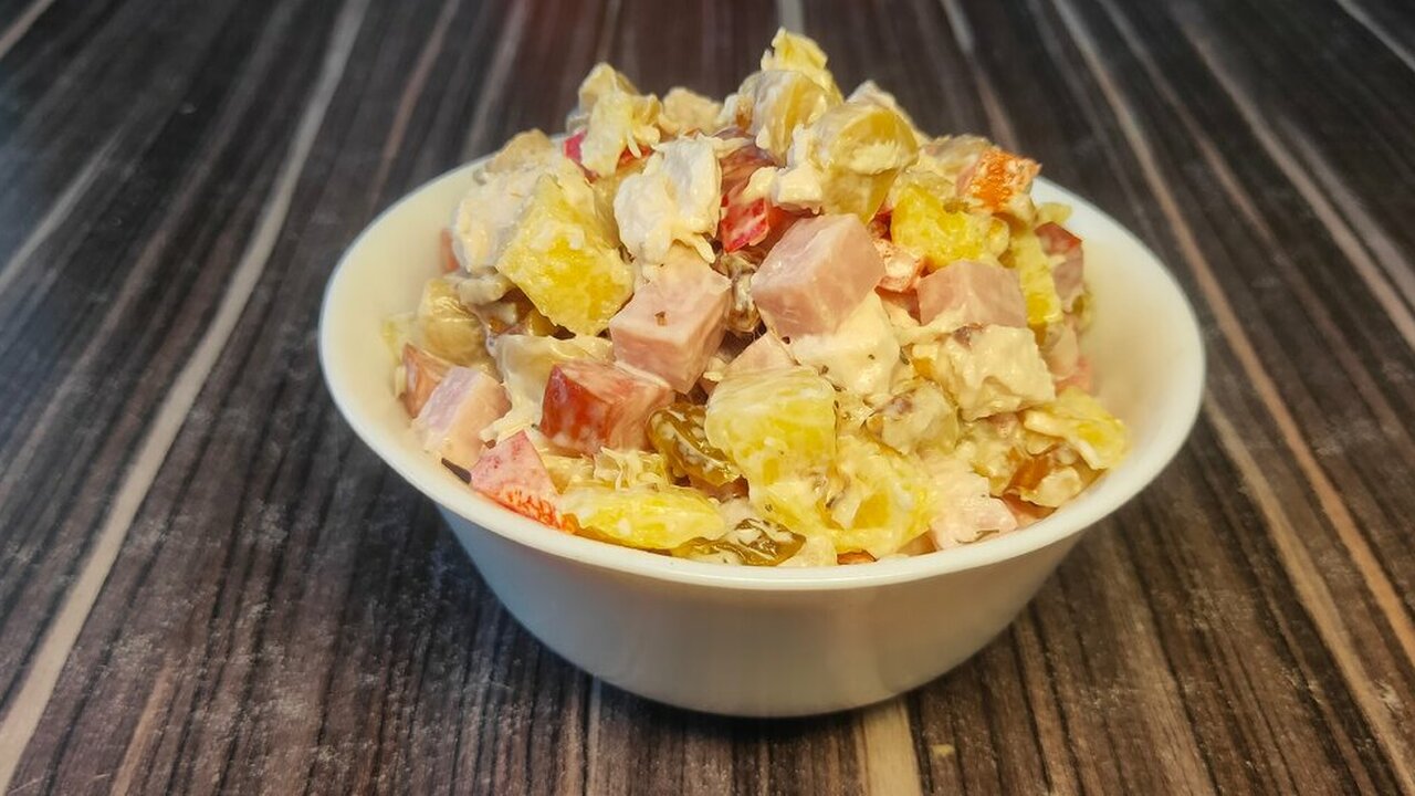 Кубинский куриный салат: настолько вкусный, что оторваться невозможно — яркий вкус Карибов на вашем праздничном столе Откройте для себя рецепт кубинского куриного са...