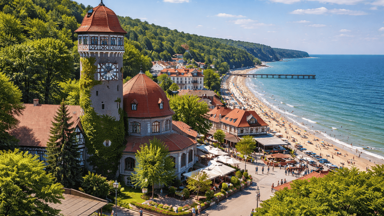 Курортный город на Балтике сумел объединить ист...