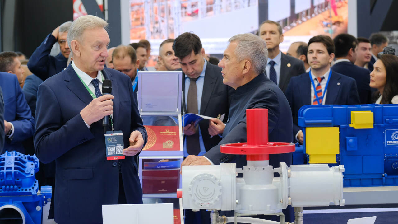 Стенд ПАО «Транснефть» на международной специал...