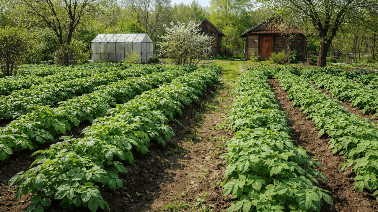 Добавляю всего горсть порошка в лунку — и забываю о проволочнике: картошка вырастает крупной и чистой Всего одна горсть доступного порошка при посадк...