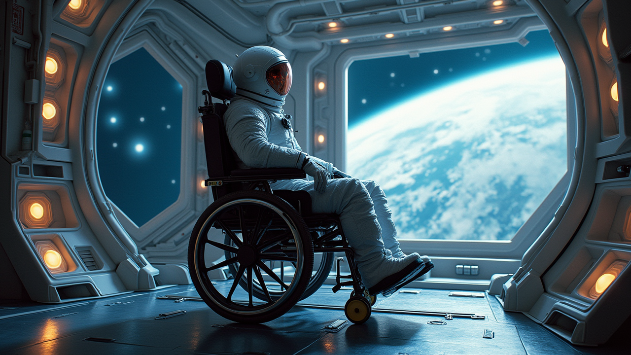 Немецкая путешественница, передвигающаяся на ин...