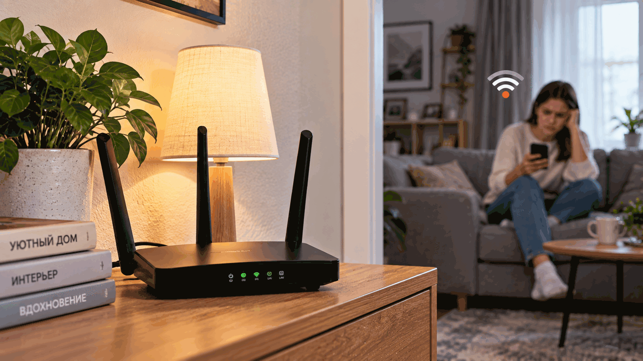 Где нельзя ставить Wi-Fi-роутер и почему интерн...
