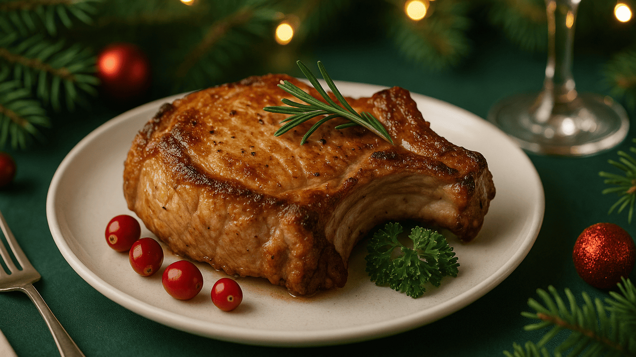 Блюдо, которое поразит гостей в Новый год: антрекот из свинины станет украшением стола 2026 Ищете главное блюдо новогоднего стола? Этот про...