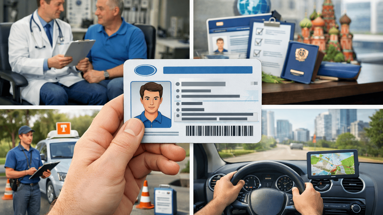 В 2026 году оформление и замена водительских пр...