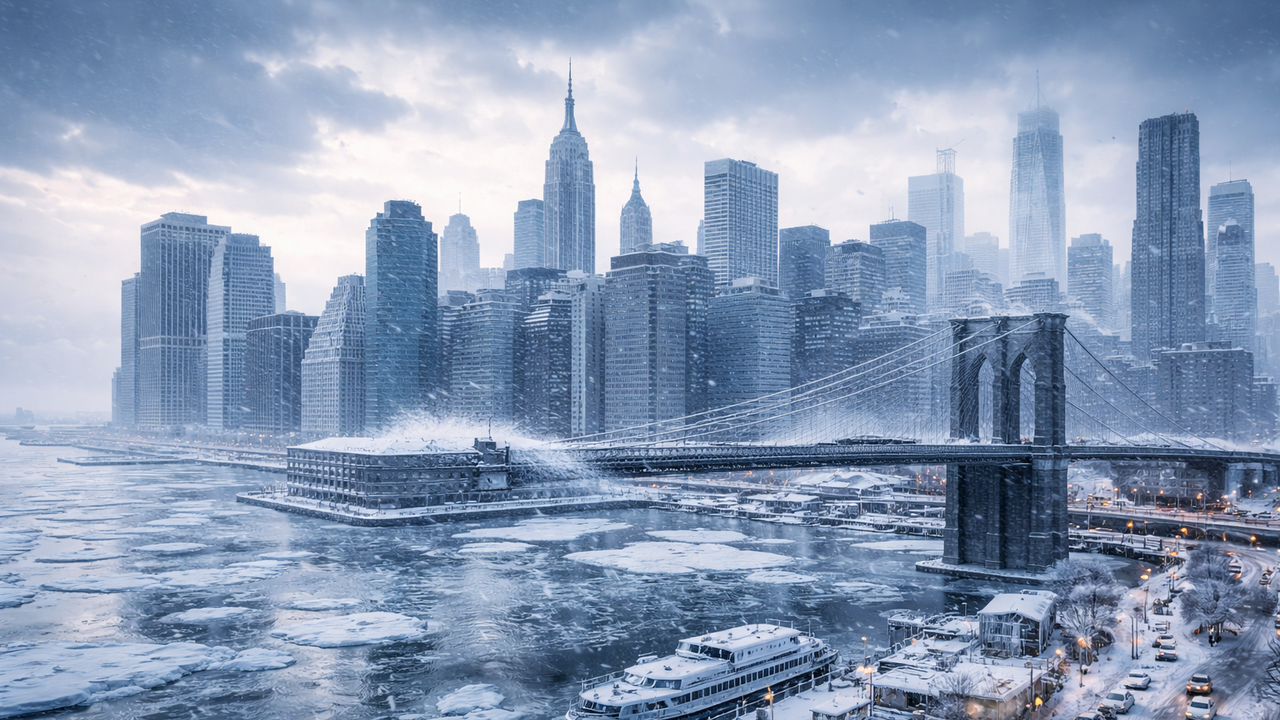 В Нью-Йорке из-за сильных морозов погибли 14 че...