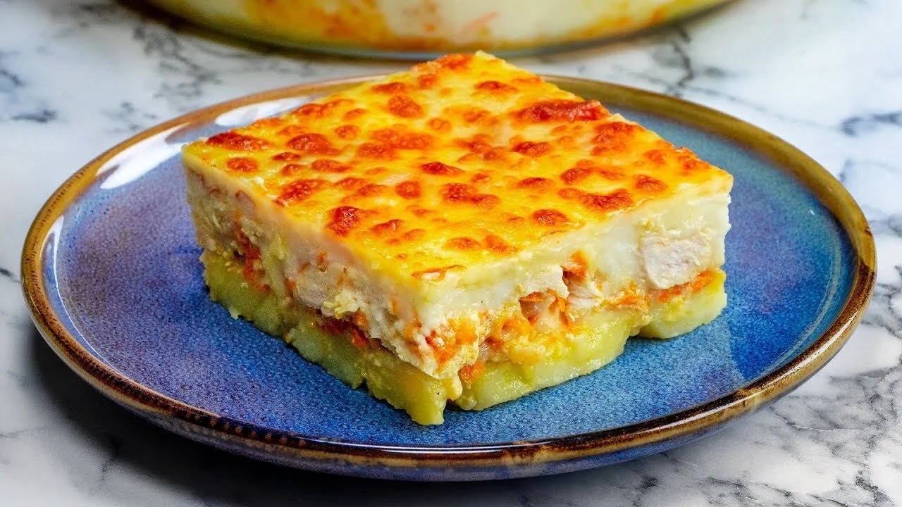 Картофельная запеканка с беконом и сыром – это ...