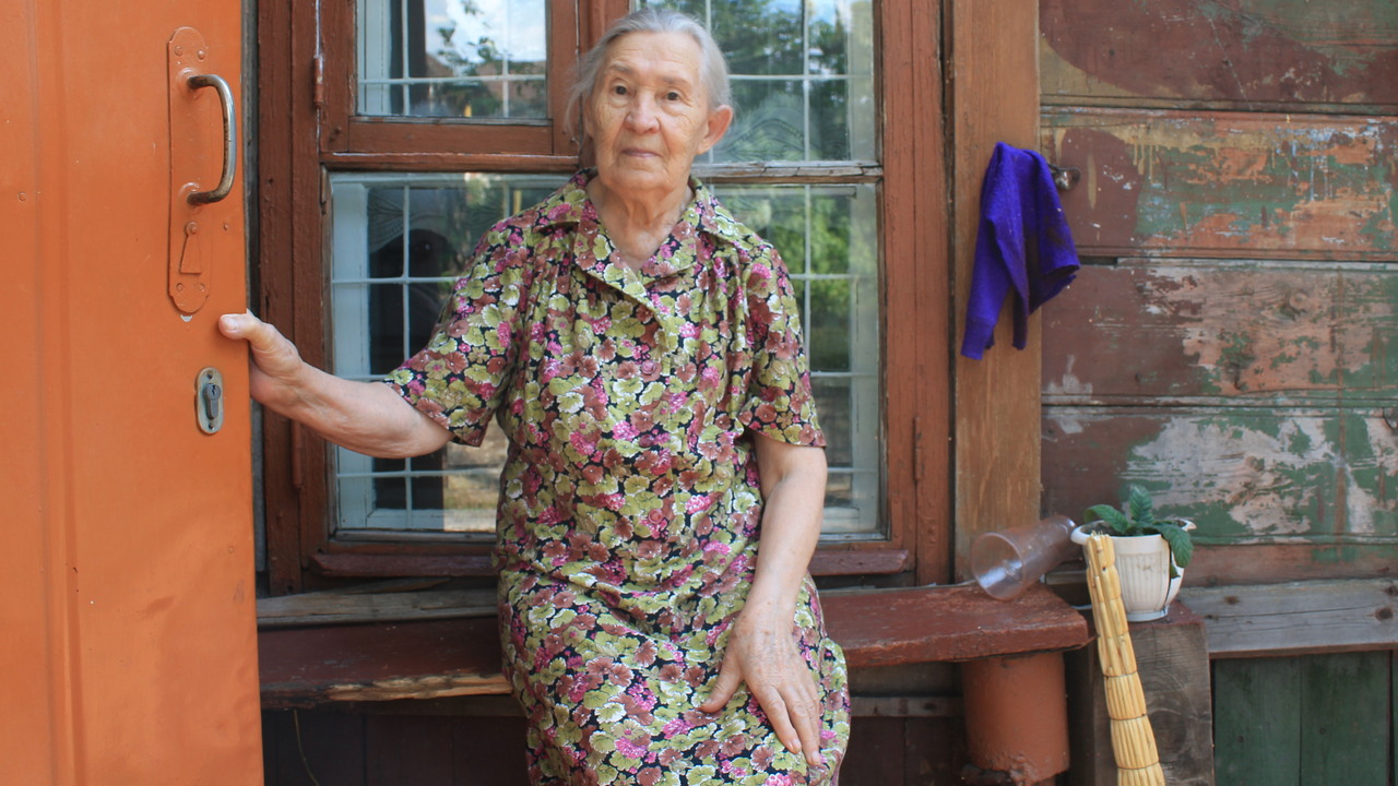 История пожилой женщины, прожившей долгую жизнь...