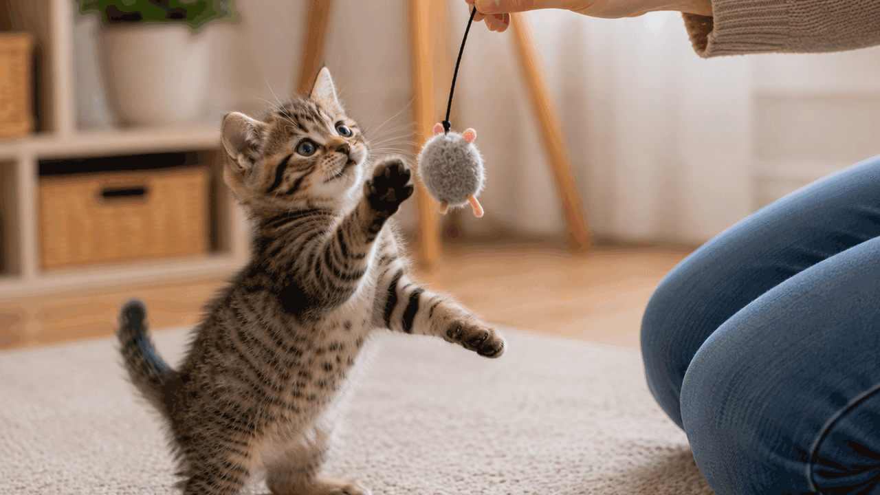 Многие владельцы кошек знают эту сцену: человек...