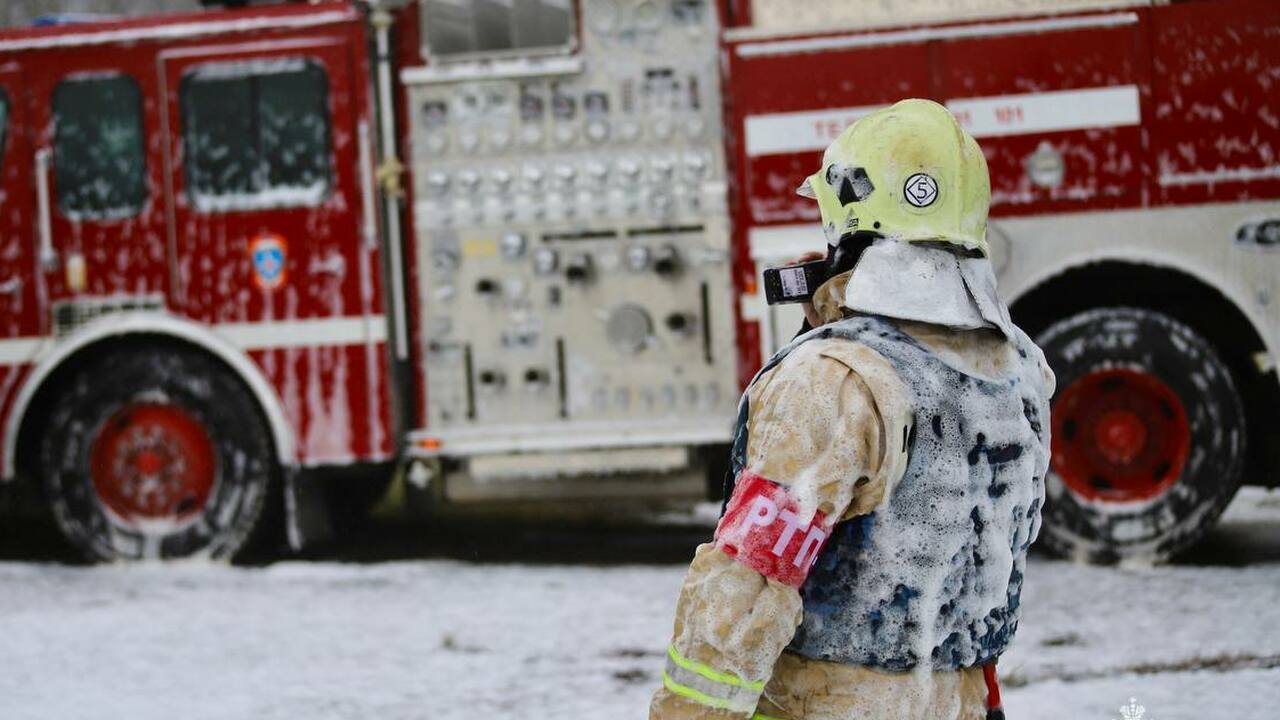 Возгорание произошло в здании на Мелекесской улице