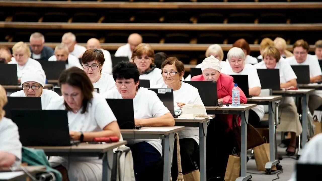 В Казани прошёл чемпионат «Хикмет», где пожилые...
