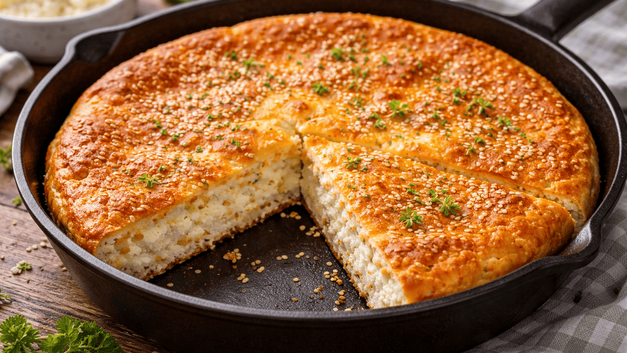 Этот нежный творожный пирог готовится всего за ...