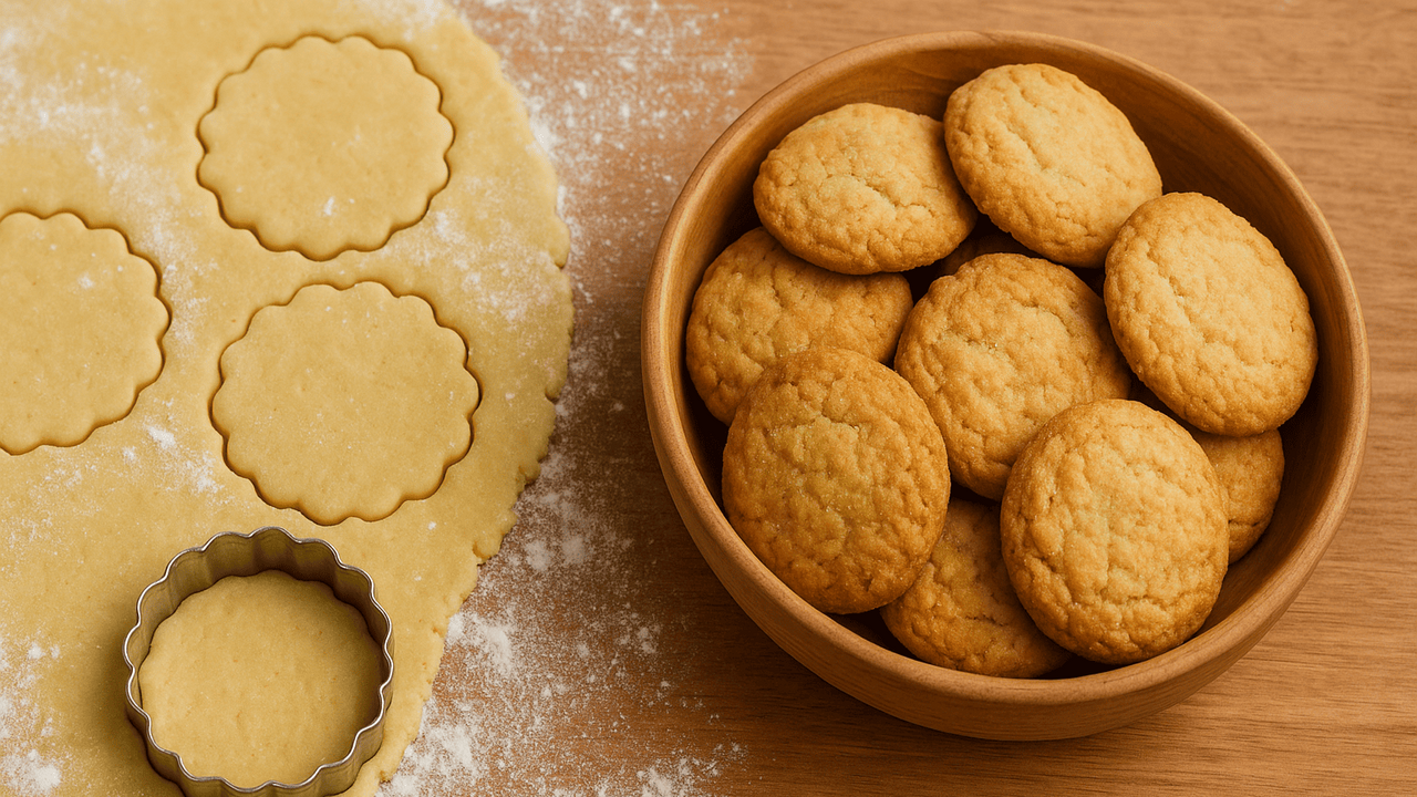Песочное печенье — классика домашней выпечки, н...