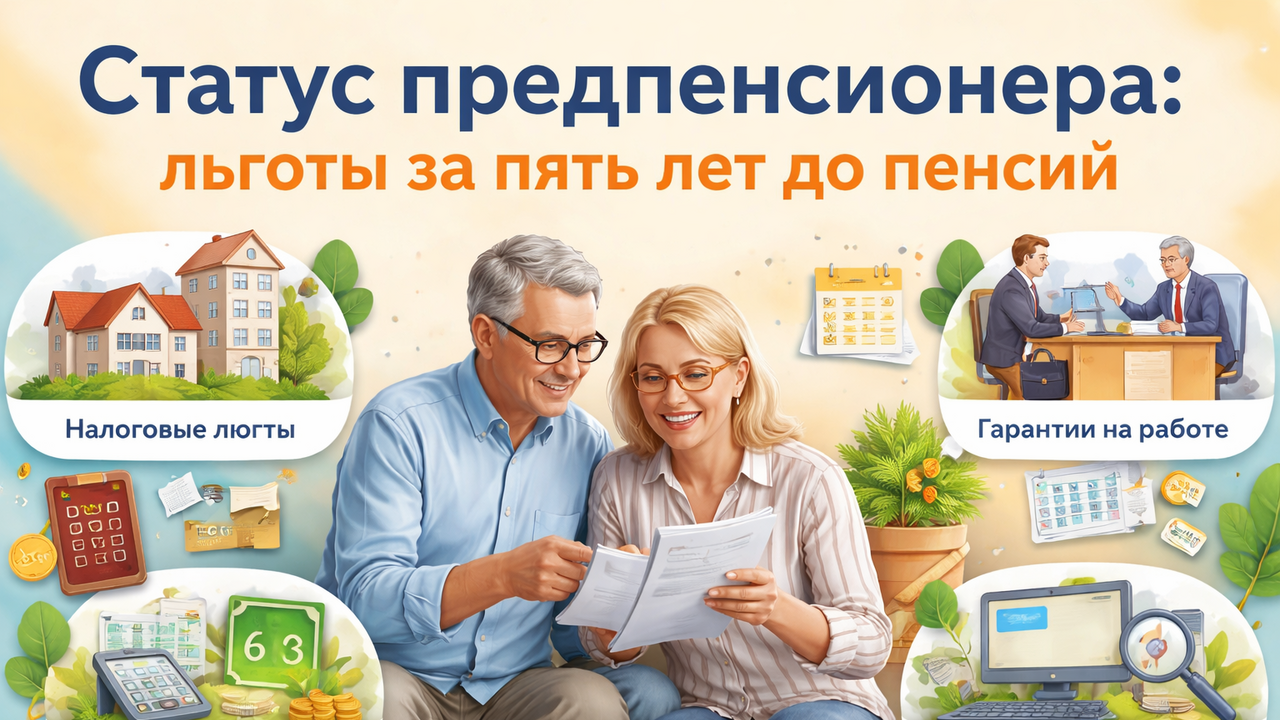 За 5 лет до страховой пенсии по старости у росс...