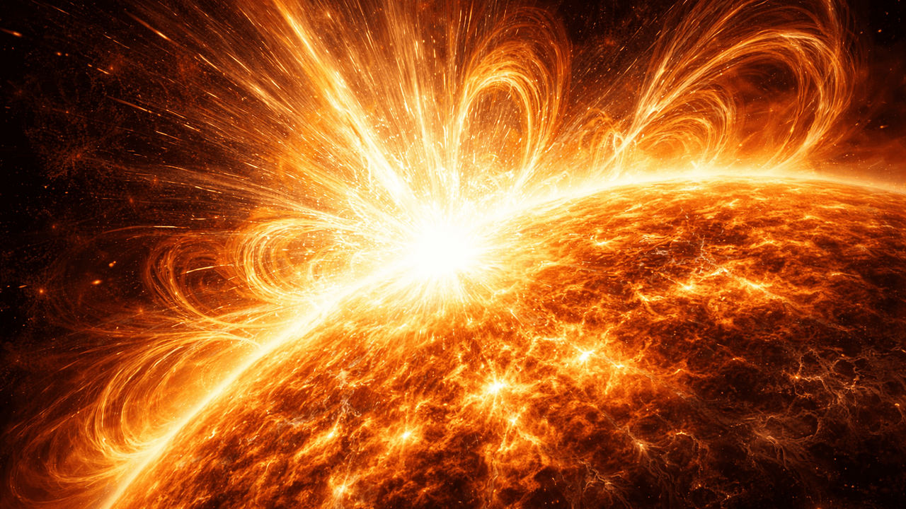 На Солнце произошла вспышка максимального класс...