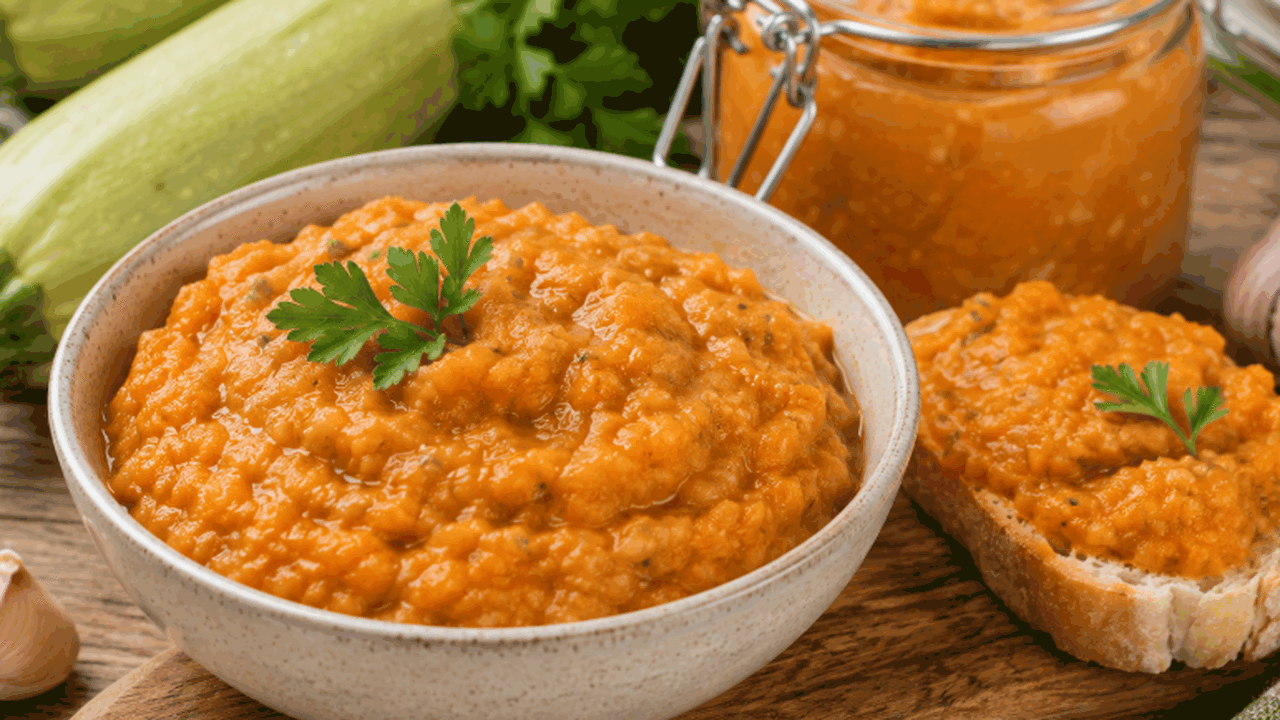 Кабачковая икра как в детстве: 5 простых продуктов и никакой магазинной больше не хочется - рецепт Домашняя кабачковая икра как в детстве из прост...