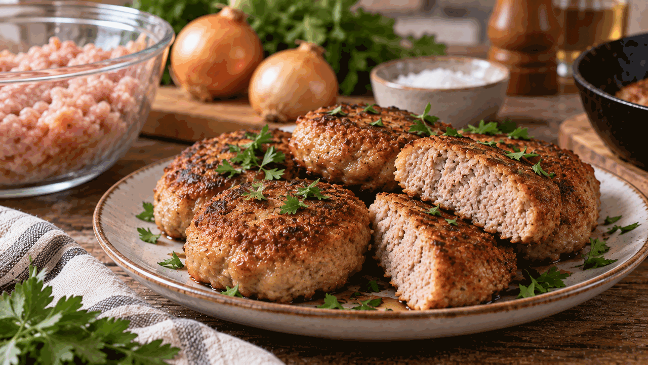 Котлеты могут получаться плотными и сухими из-з...