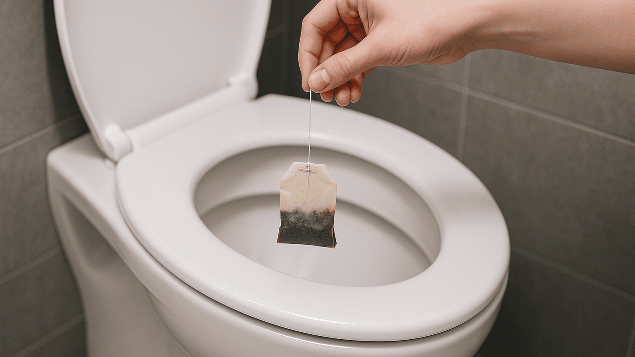 Уходя из дома, бросаю чайный пакетик в унитаз: секрет работает безотказно Многие даже не подозревают, что простое средств...