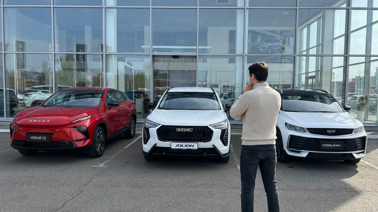  Сравниваем OMODA C5, Haval Jolion и Geely Cool...