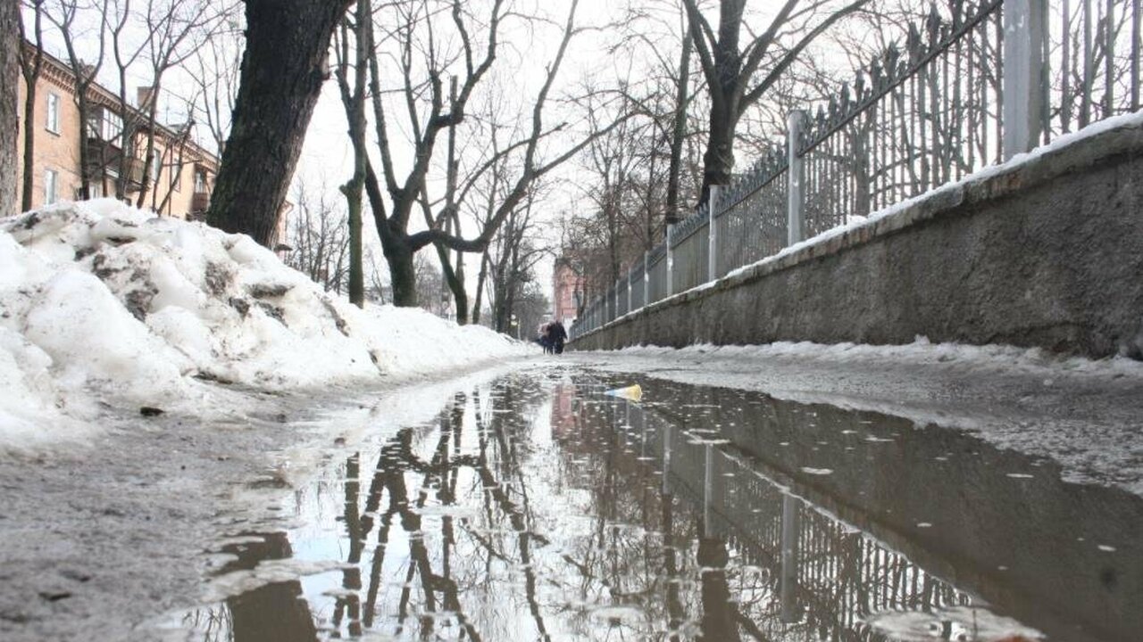 Неожиданная январская оттепель в Москве 2025 го...