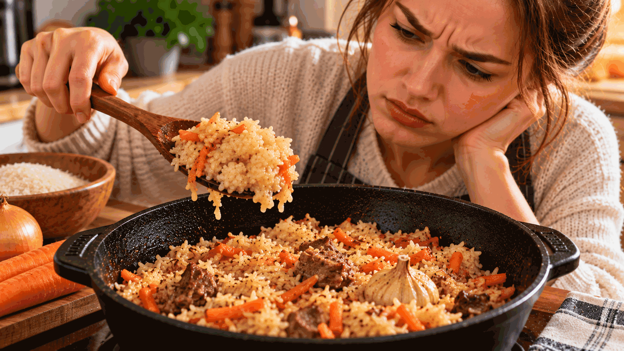 Плов получается вкусным, но рис упорно слипается в кашу: какую ошибку почти все совершают еще до добавления воды Почему рис в плове слипается и превращается в к...