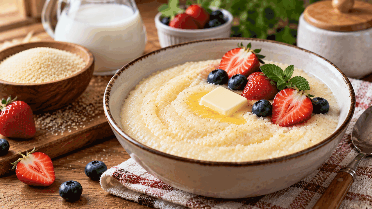 Манная каша получается с комочками: дело не только в том, как быстро засыпать крупу Манная каша может получаться с комочками даже п...