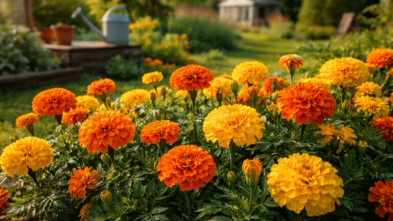 Бархатцы считаются универсальными помощниками о...