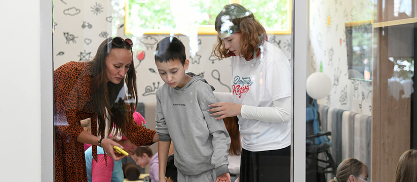 После ремонта стало в пять раз больше: в Казани прошло открытие детский инклюзивный центр