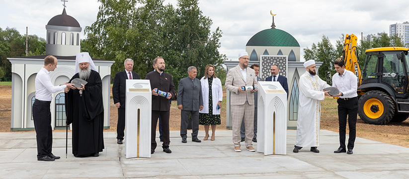 Объединит две религии: в Казани появится "Тихий сад" с православным храмом и мечетью
