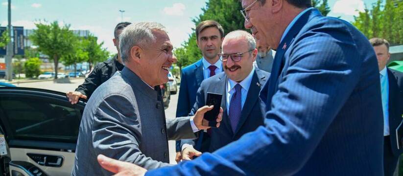 В Анкаре состоялись переговоры Раиса Татарстана...