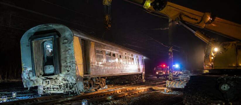 Ночью в Арском районе Татарстана сошли с рельсо...