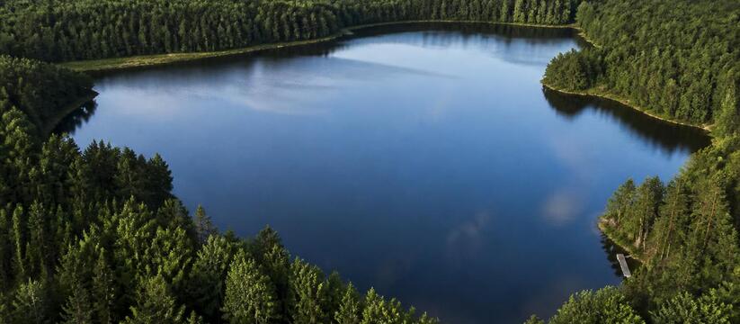 В Нижнекамском районе Татарстана озеро Каракуль...