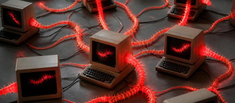 Первый интернет-червь: как эксперимент Морриса обрушил сеть История создания первого компьютерного червя Ро...