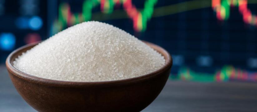 Октябрьские фьючерсы на сахар на бирже ICE прев...
