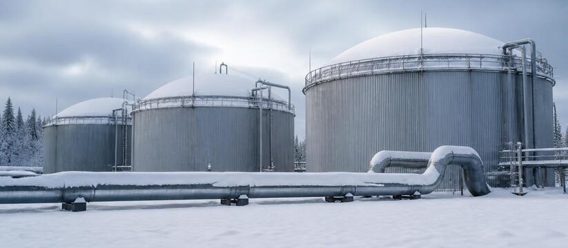 Запасы газа в хранилищах Евросоюза в 2026 году ...