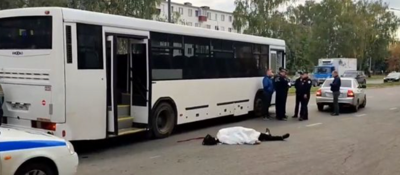 В Татарстане рано утром автобус насмерть сбил женщину на пешеходном переходе
