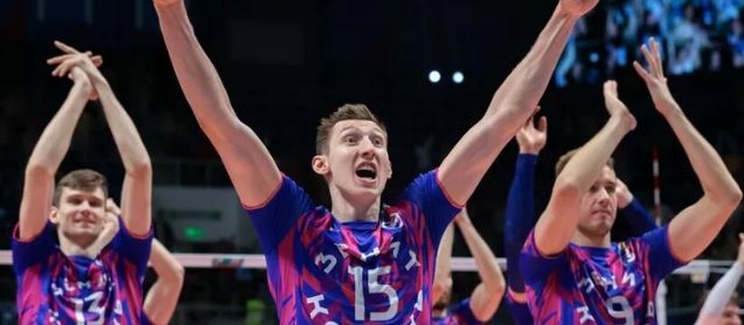 В Казани волейболисты «Зенита» стали вторыми финалистами Кубка России