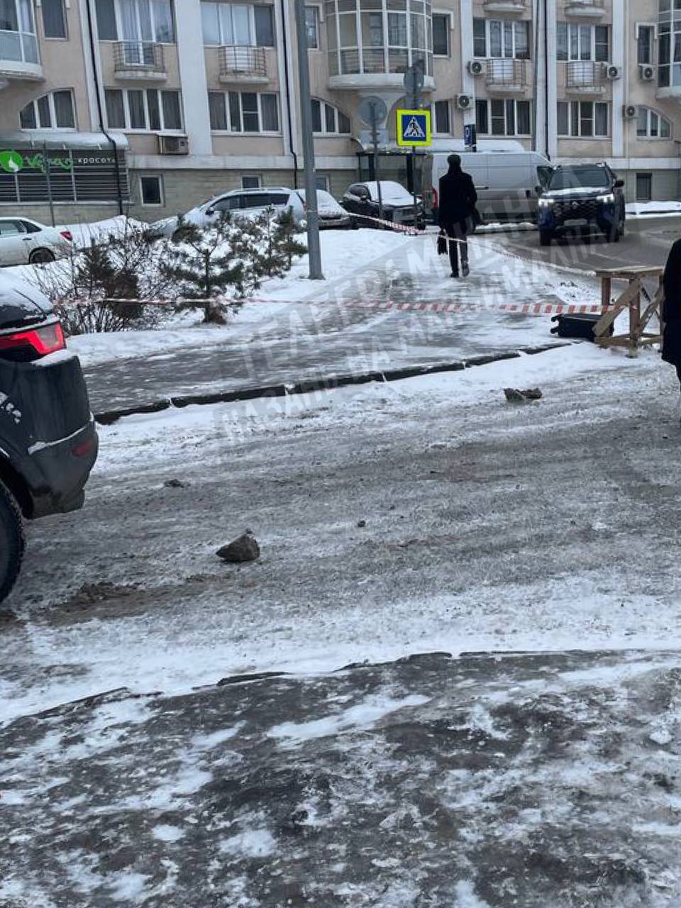  В Казани на улице Бехтерева полиция ждет саперов 