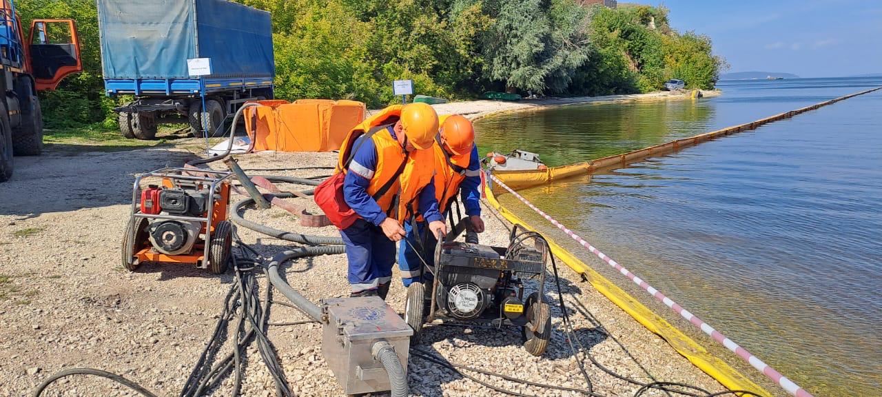  АO «Транснефть – Прикамье» провело плановое учебно-тренировочное занятие на Волге 