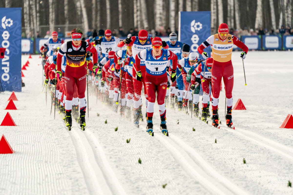  Сегодня в Казани продолжится Чемпионат России по лыжным гонкам 